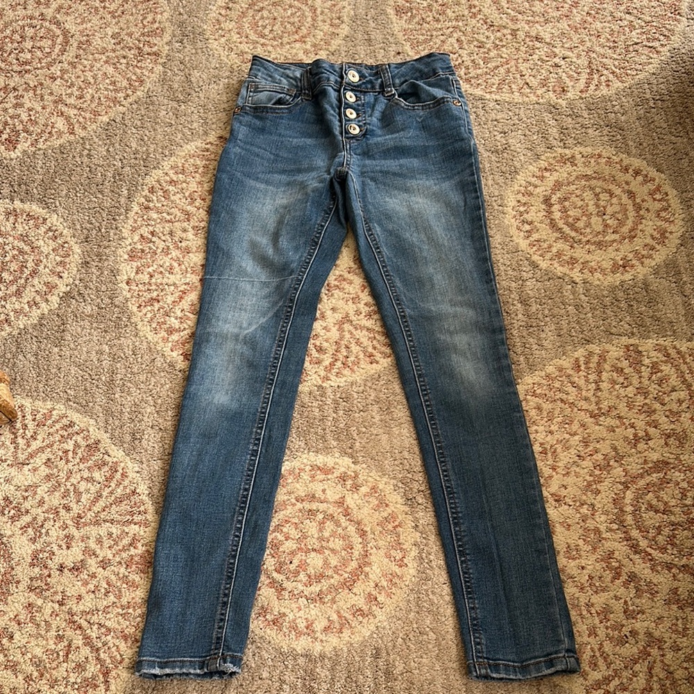 True Craft Blue Straight-Leg Jeans